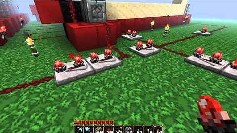 Minecraft Tutorial - Combination Lock Using Pistons