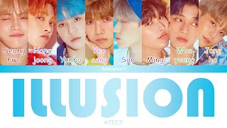 ATEEZ (에이티즈) - ILLUSION (일루전) [Color Coded Han_Rom_Eng]