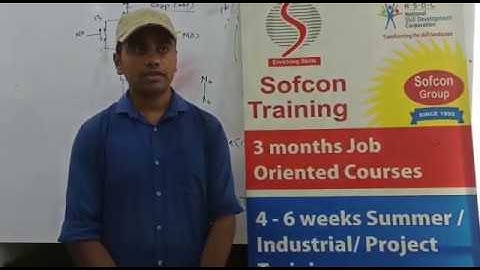 Industrial Automation Course - Jaydeep Trained & Placed by Sofcon Pune
