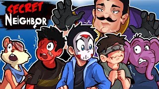 Secret Neighbor - Our First Look! - WHICH ONE OF US IS THE NEIGHBOR???? 1V5!