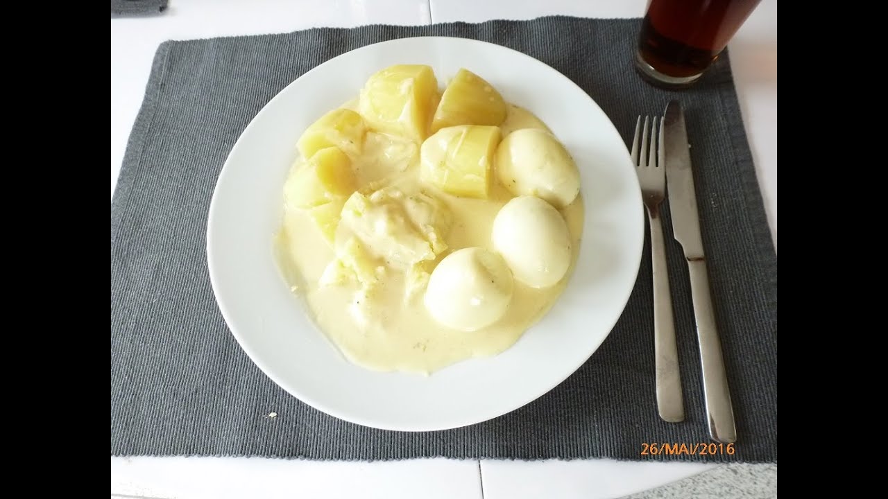 Günstig und gut kochen: Eier in Senfsoße mit Kartoffeln, 0,85€ pro ...