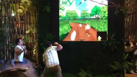 Jungle Run Kinect Interactive Game