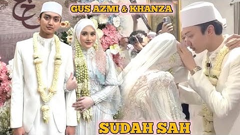 Detik Detik Gus Azmi Cium Acha // Gus Azmi Menikah Dengan Khansa Mariska Terbaru 2025
