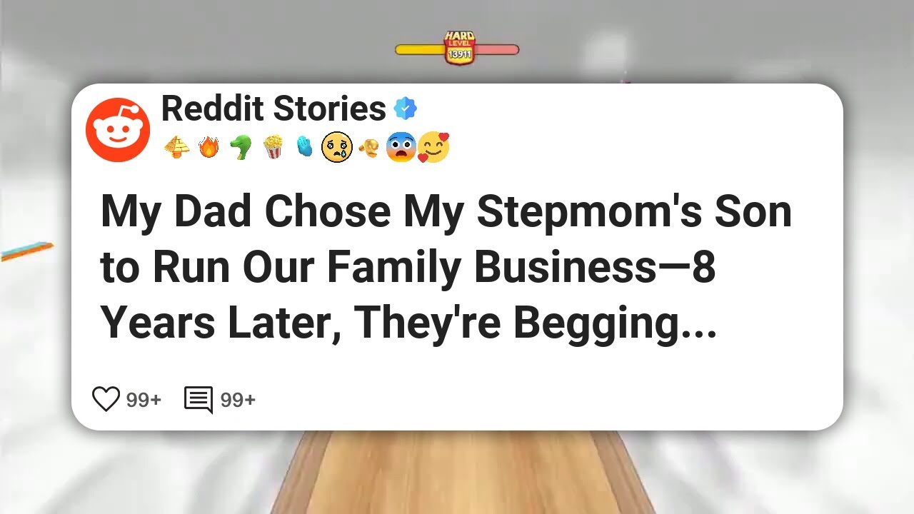 Мой отец выбрал сына моей мачехи руководителем семейного бизнеса — 8 лет спустя они умоляют его о...
