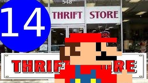 Hunting in thrift stores /kringloopwinkels (part14) for video games,  dvd