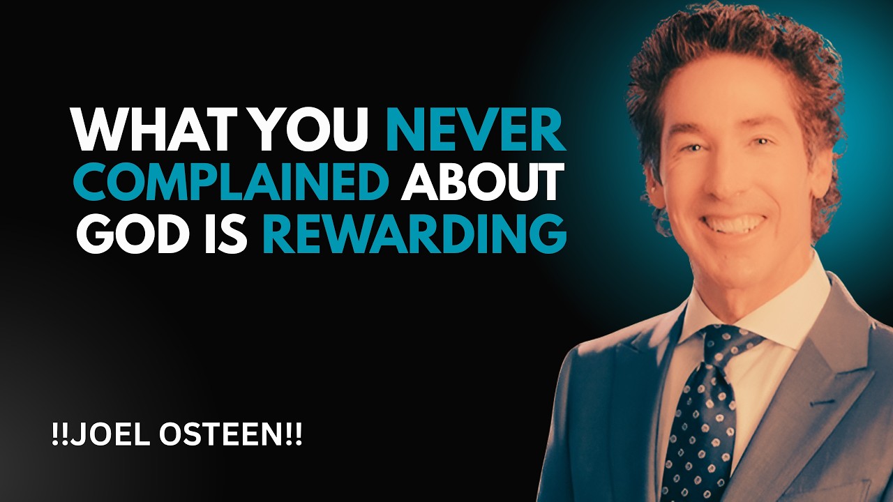 Heaven Keeps Records of What You Never Said || The Tears You Wiped Alone Were Seeds || Joel Osteen |