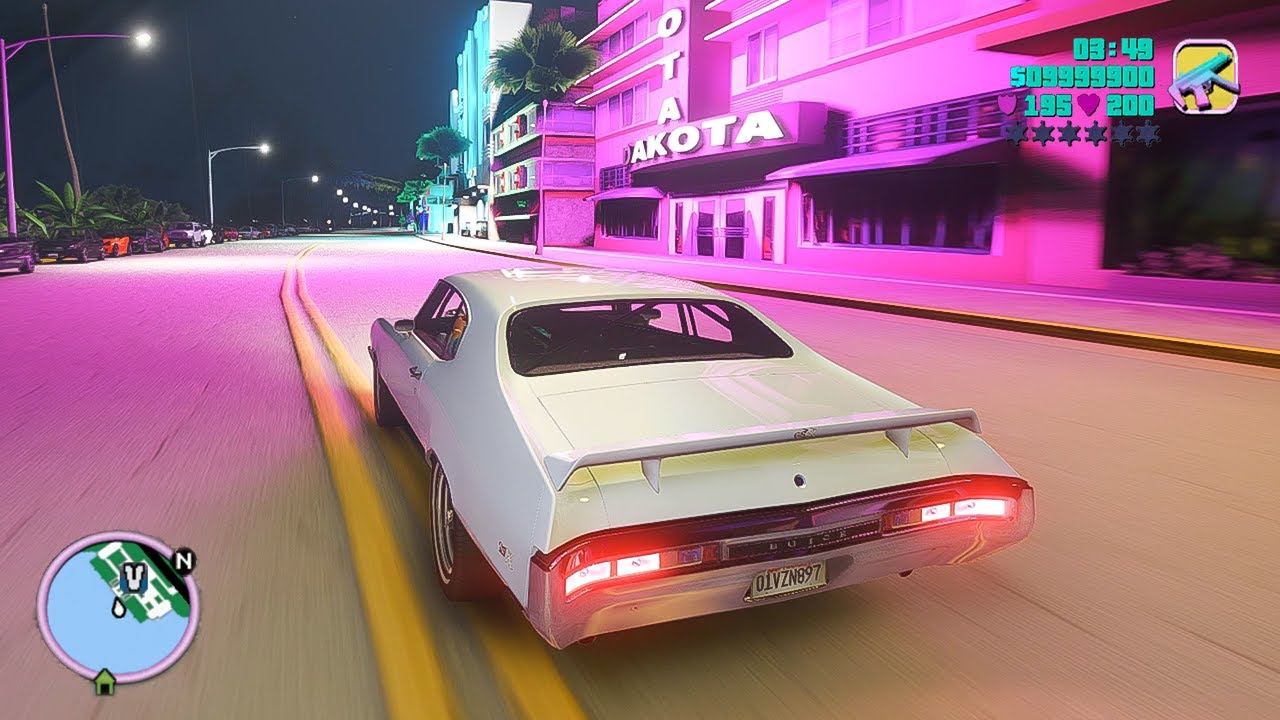 GTA: Vice City 2022 on RTX 3090 - Remastered Next-Gen Ray Tracing ...