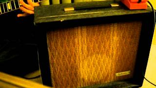 Vintage Silvertone 1471 tube amp and Boss DS-1 Vintage Silvertone 1471 tube amp and Boss DS-1