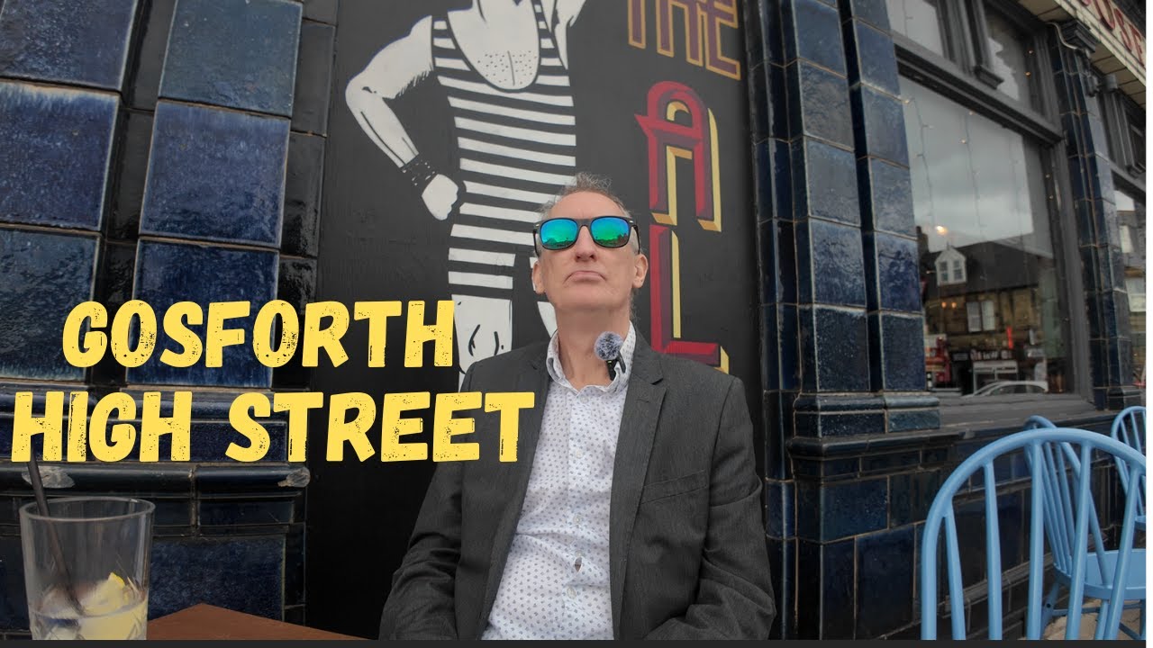 Exploring Gosforth High Street. Cafe, Pubs and Drinks. Great North 5K Start on Newcastle Quayside