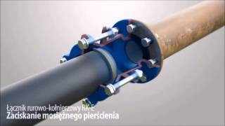 ВестПайп ру - Domex - соединтель обжимной труба фланец с фиксирующим кольцом RК E(, 2014-02-18T10:53:17.000Z)