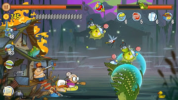 Swamp Attack - Episode 7. Level 23 Gameplay Android walkthrough