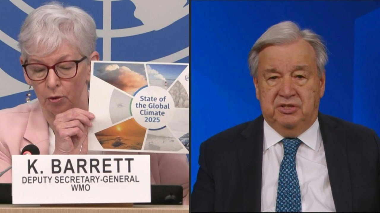 Climat: la Terre a accumulé une chaleur record en 2025, selon l'ONU | AFP