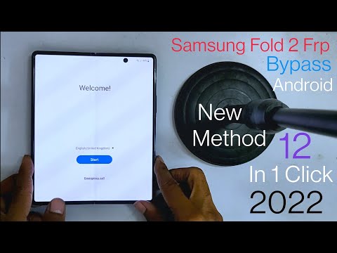 Samsung Fold 2 5G Frp Bypass Android 12 By How2Fixit 2022