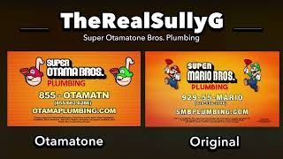 Otamatone Super Mario Bros Plumbing Side-By-Side Comparison 