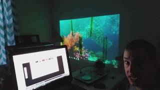 2017 vlog #2.  Setting up Projection mapping.