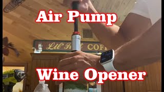 Pocket Air Pump Wine Opener - Amazon Review - Gift Ideas Under $20