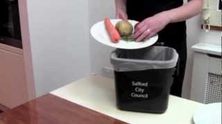 How to use your food waste caddy and bin