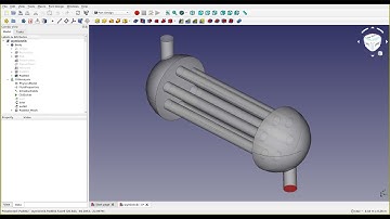 FreeCAD and OpenFOAM tutorial -  case preparation and simulations with CfdOF