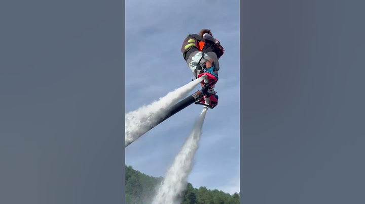 Flyboard ride is so fun 🤪😚✌️ #amusementpark #adventure #flyboard #bluesilver