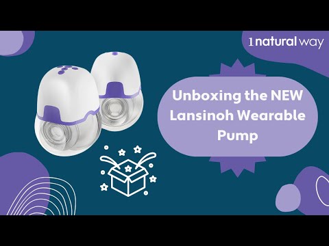 Unboxing the Lansinoh Wearable Pump - video from 1 Natural Way