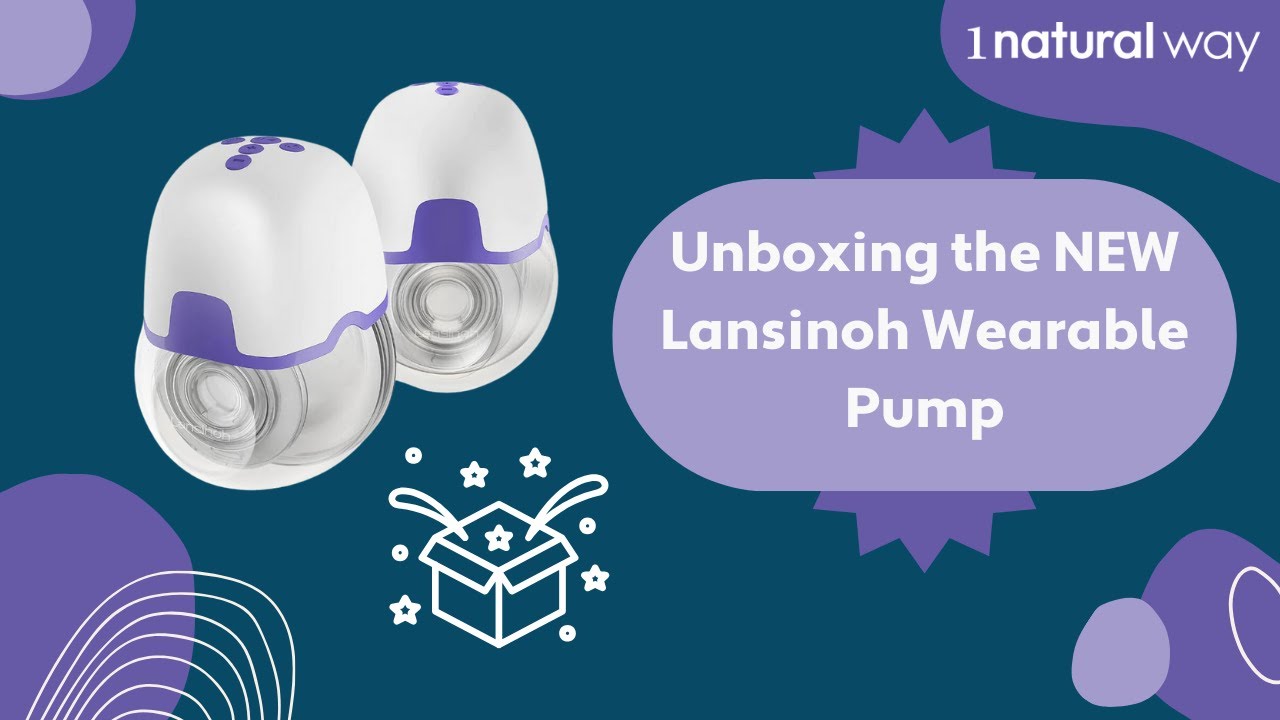 Unboxing the Lansinoh Wearable Pump 