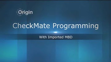 Origin: Programming with Imported MBD