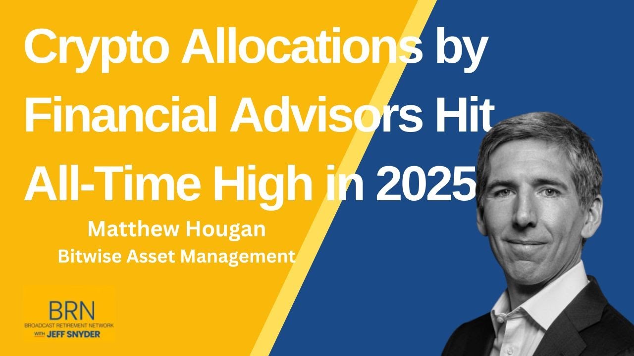 #Crypto Allocations by #Financial #Advisors Hit All-Time High in #2025