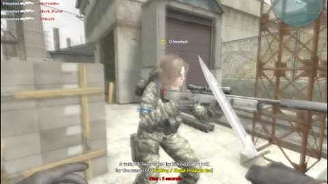 Combat arms - stupid hackers recorded (fun)