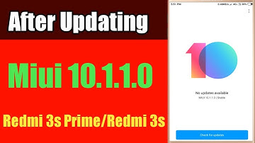 After Updating MIUI 10.1.1.0 Global Stable For Redmi 3s prime/Redmi 3s | Miui 10 Full Review