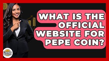 What Is The Official Website For Pepe Coin? - CryptoBasics360.com