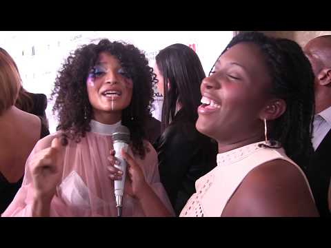 Indya Moore Interview at the EBONY Power 100 Gala