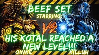 BEEF SET ft. Realkilluh vs Oinke | HIS KOTAL REACHED A NEW LEVEL!!! 🎤👀🔥😱