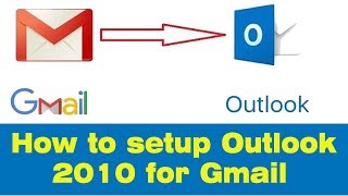 how to configure gmail in outlook 2010
