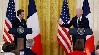 Los detalles tras la visita de Emmanuel Macron a Joe Biden en EE. UU. • FRANCE 24 Español