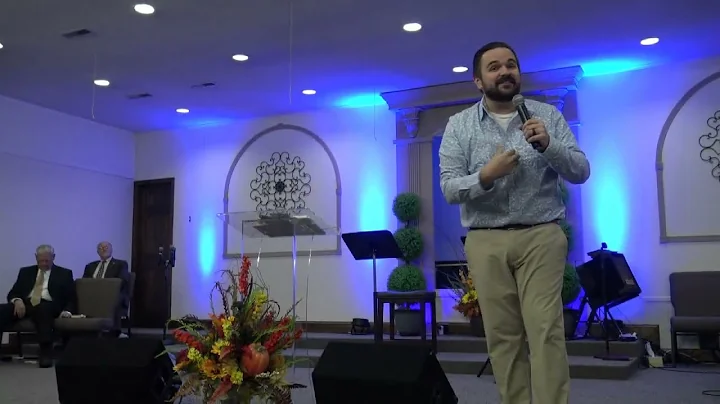 Rev. Jared Meredith presented at Stanfield Church ...