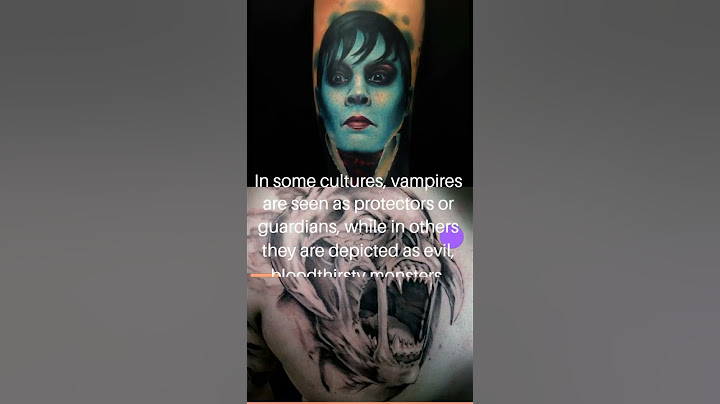Vampire tattoos meaning and design ideas #short #shorts