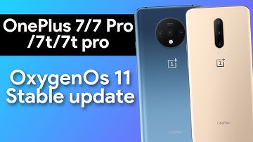OxygenOs 11 Stable/Beta Update date for OnePlus 7/7Pro/7t/7t Pro | Android 11 Update For OnePlus 7