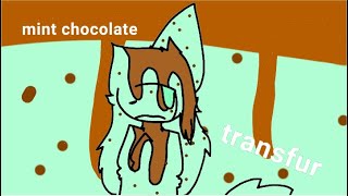|| mint chocolate transfur || request by 🐱Aryssamika133🐁||
