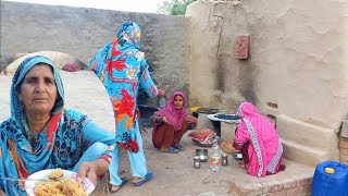 Morning breakfast village routine/traditional village life style Punjab Pakistan/cookingbhappy iram