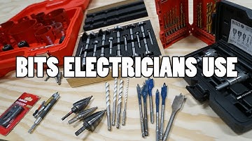Bits Electricians Use - 10 BITS YOU NEED AS AN ELECTRICIAN