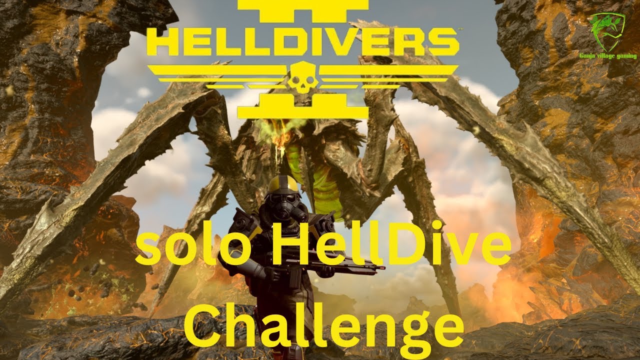 Helldivers 2 - Solo gameplay MAX Difficulty Challenge (INSANE!) - YouTube