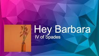 Hey Barbara - IV of Spades (Drumless)
