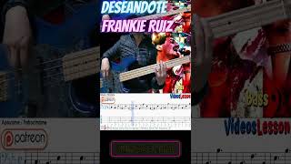 Miniatura del video "Deseandote Frankie Ruiz Bajo Electrico Y Partitura (Pdf+GuitarPro+Backing Track 🎸)"
