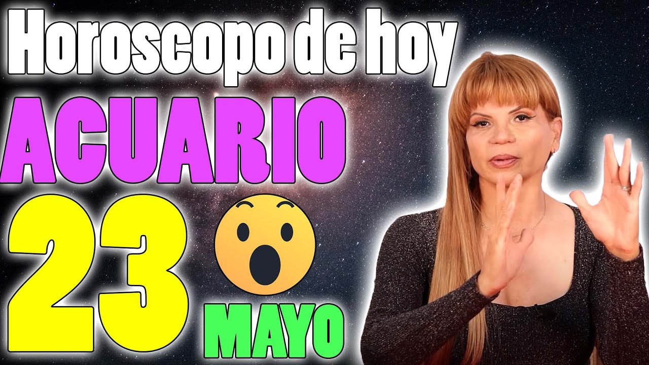 ACUARIO hoy😱Obtendrás tu deseo🙏Tarot ACUARIO hoy 23 de Mayo 2023😍 ...