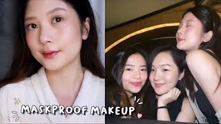 Mask Proof Makeup! 💯  | Natural Glowy Look ✨ | Philippines | PixiePeach ♥ screenshot 5