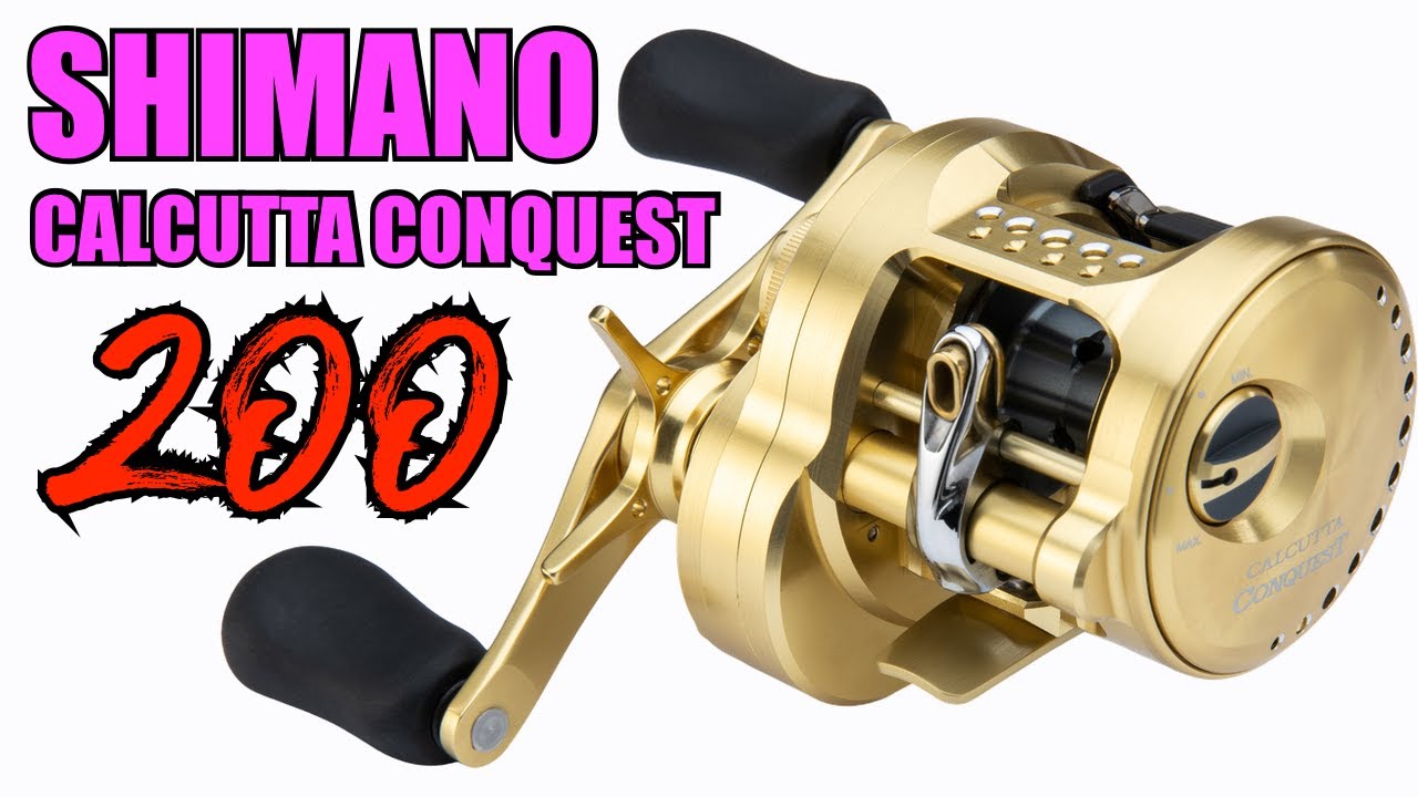 Shimano CTCNQ200A Calcutta Conquest 200 Baitcasting Reel Review