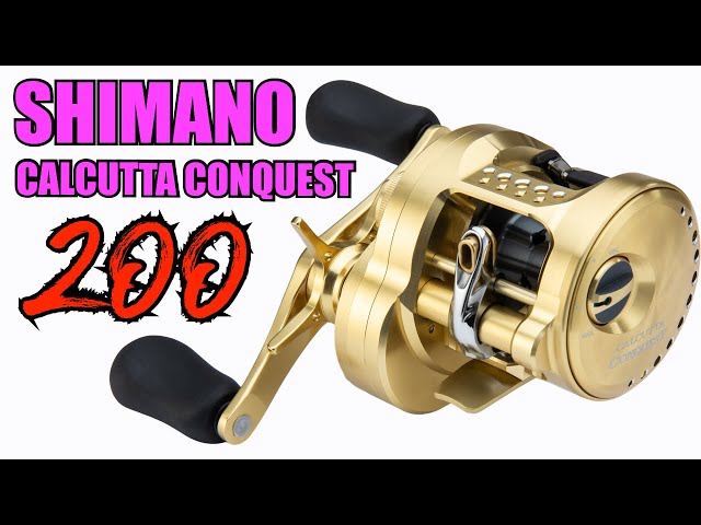 Shimano CTCNQ200A Calcutta Conquest 200 Baitcasting Reel Review