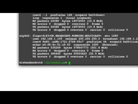 How to create Hotspot In Arch linux or Manjaro linux, Ubuntu , Linux mint