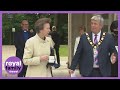 Princess Anne Presents Queen's Award for Voluntary Service to Antrim Castle Gardens