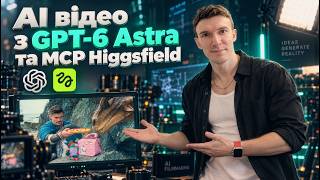 Створюємо АІ відео з GPT-6 Astra та MCP Higggsfield